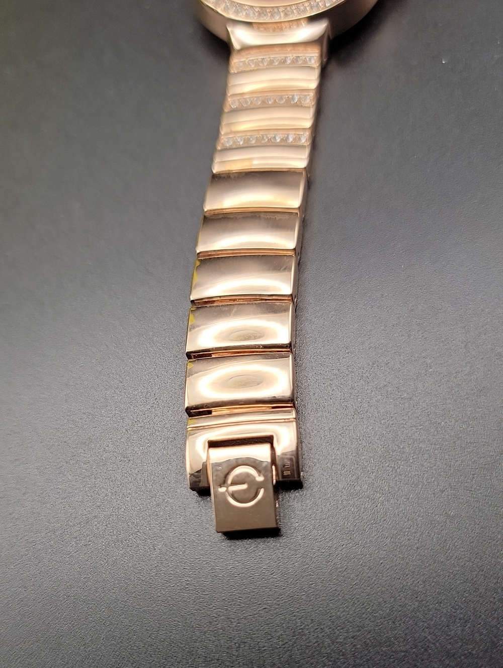NEW Elgin Women's 3 Piece Rose Gold-Tone Strap 32mm Quartz Watch & Bracelet Set - Picture 6 of 9